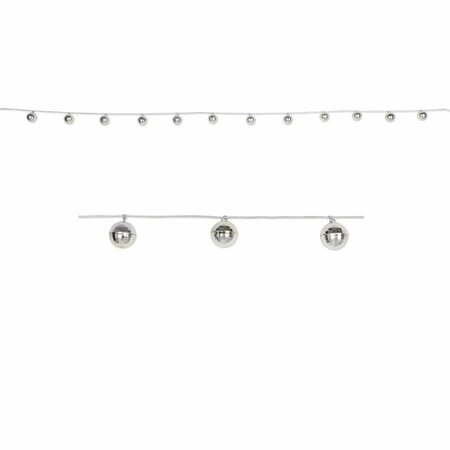 GOLDENGIFTS 1.5 in. x 6 ft. 6in. Disco Ball Garland, 12PK GO2189826